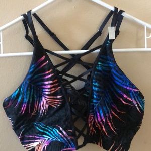 NWT Victoria’s Secret Pink high neck Bralette
